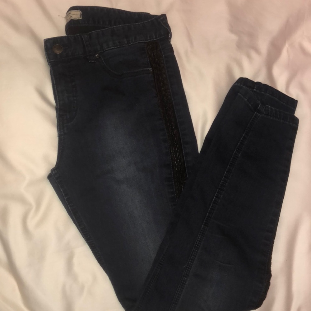 Free People dark denim jean
